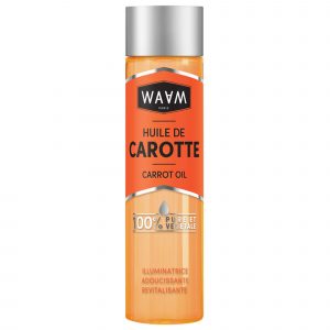 huile carotte bio waam appliquer peau visage