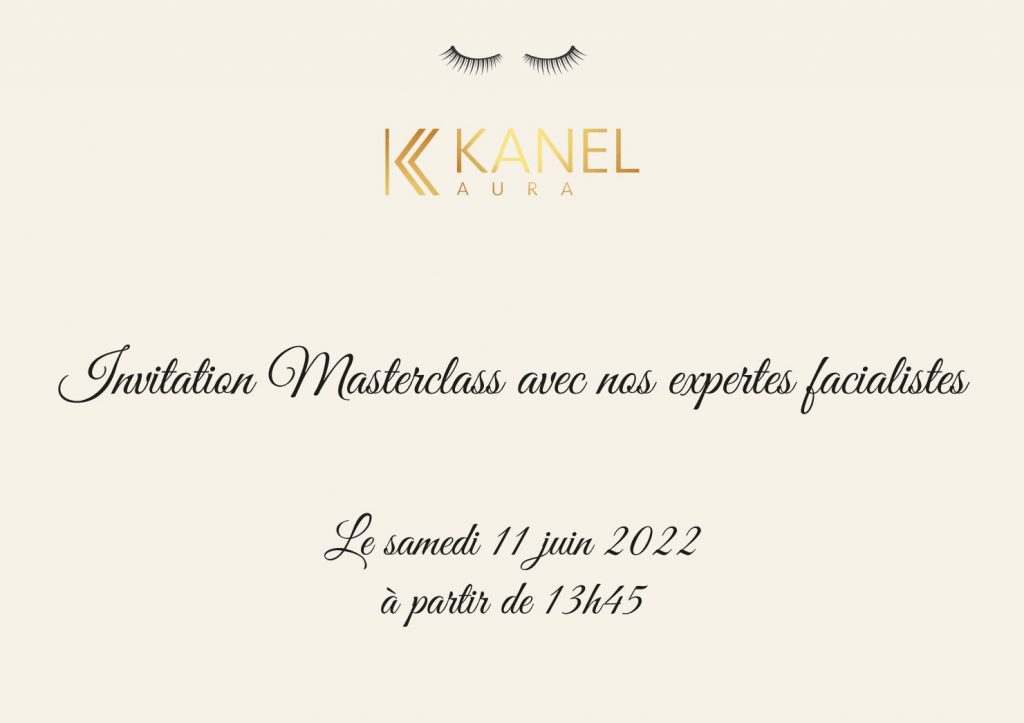 Invitation Masterclass Kanel Aura